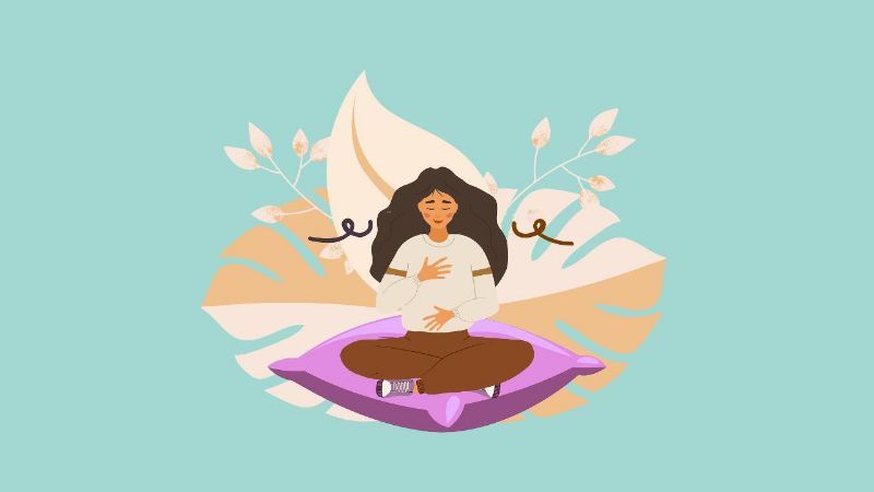 Calmare l'ansia con il respiro lento